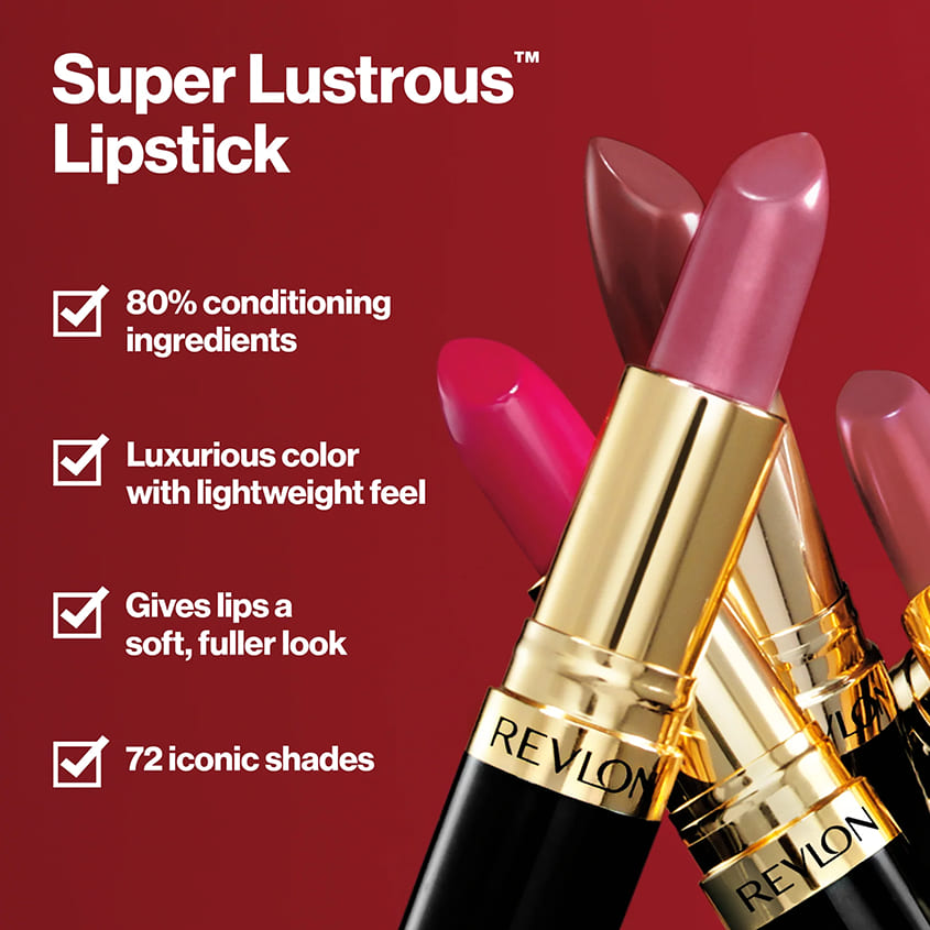 Super Lustrous Lipstick - Crème Finish