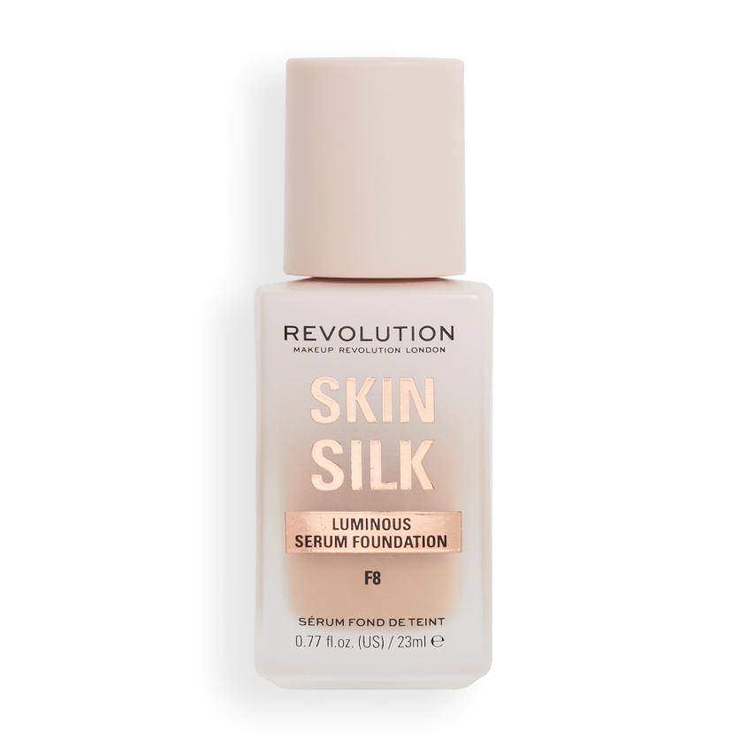MAKEUP REVOLUTION SKIN SILK SERUM FOUNDATION F8 – buy online