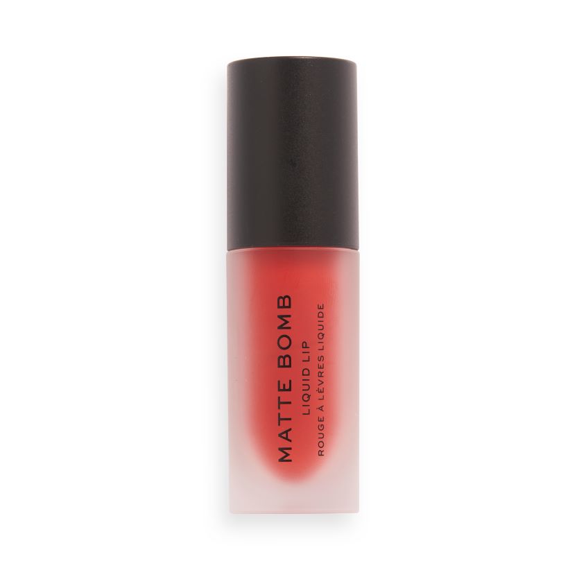 MAKEUP REVOLUTION MATTE BOMB LIPSTICK LURE RED – online store