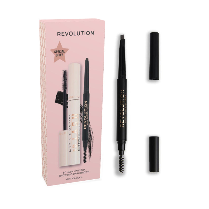 D Lash Mascara & Duo Brow Dark Brown