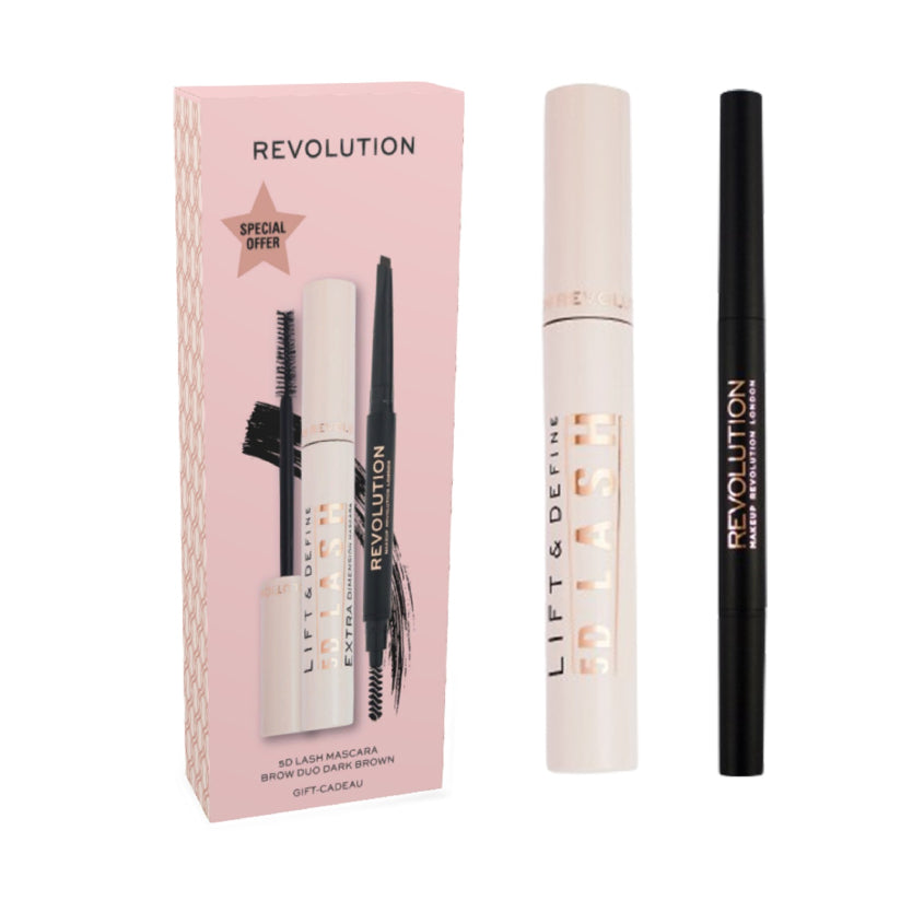 D Lash Mascara & Duo Brow Dark Brown