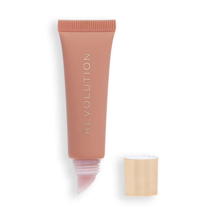 MAKEUP REVOLUTION REVOLUTION JUICY PEPTIDE LIP BALM - PINK STRAWBERRY, 1PCS