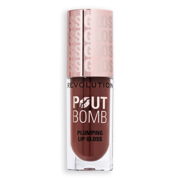 LIP GLOSS POUT BOMB PLUMPING LIPGLOSS ESPRESSO COOL NUDE 4,6ML