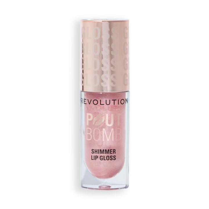 LIP GLOSS POUT BOMB SHIMMER LIP GLOSS SHINE PINK 4,5ML