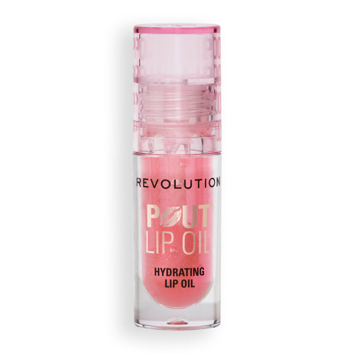 LIP OIL POUT LIP OIL GLAM PINK SHIMMER 3ML