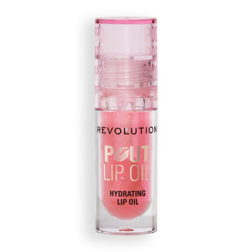 LIP OIL POUT LIP OIL GLAM PINK SHIMMER 3ML