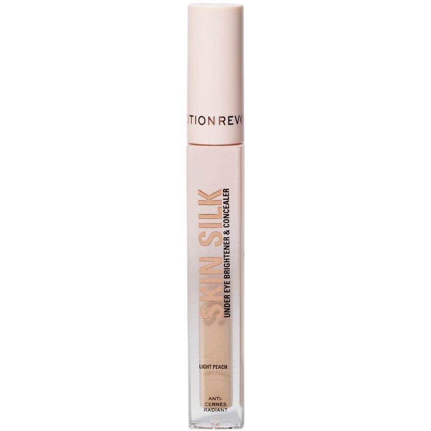 MAKEUP REVOLUTION CONCEALER FOR THE SKIN AROUND THE EYES SKIN SILK LIGHT PEACH 4ML – photo 5