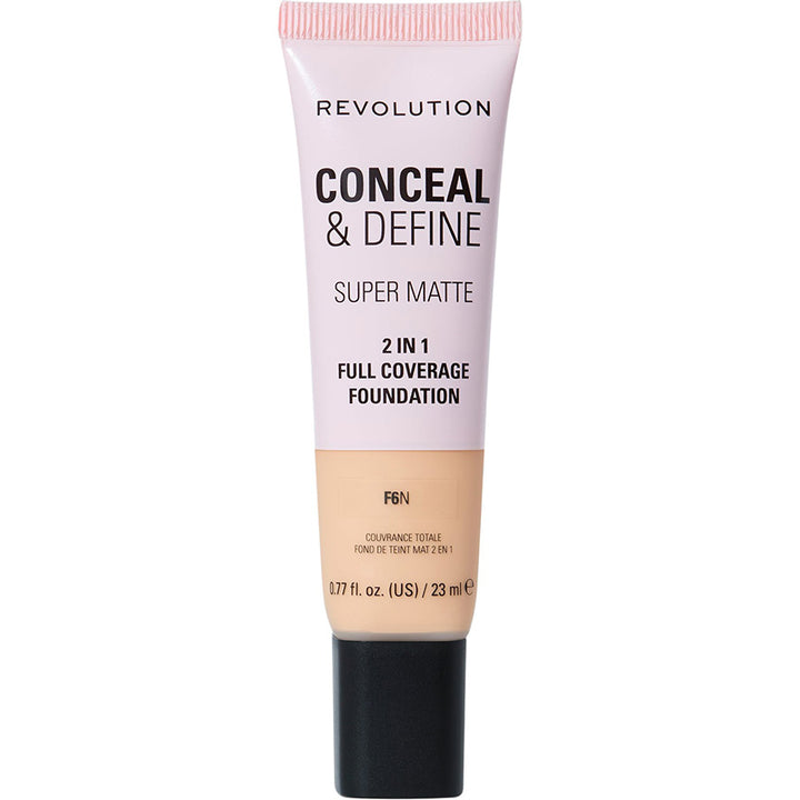 CONCEAL AND DEFINE FULL COVER TUBE FOUNDATION F6N 23 ML