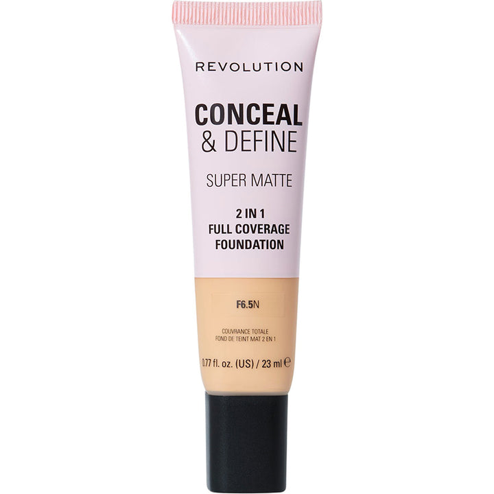 CONCEAL AND DEFINE FULL COVER TUBE FOUNDATION F6.5N 23 ML