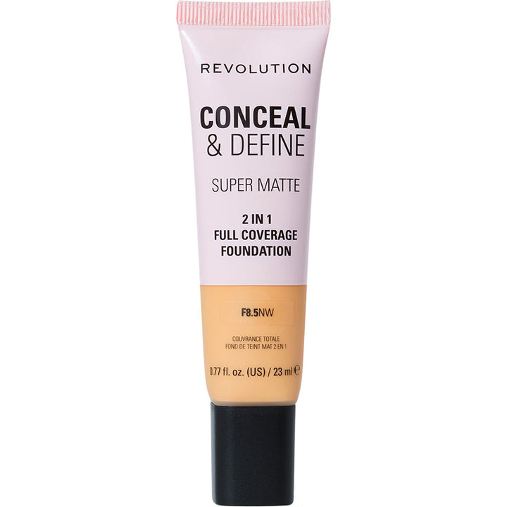 CONCEAL AND DEFINE FULL COVER TUBE FOUNDATION 8.5NW 23 ML