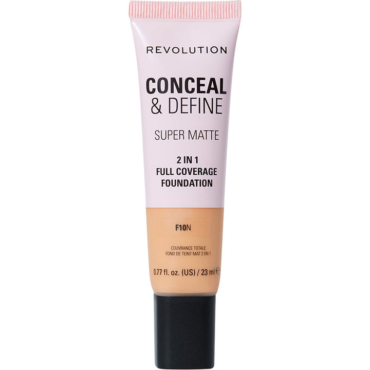 CONCEAL AND DEFINE FULL COVER TUBE FOUNDATION F10N 23 ML