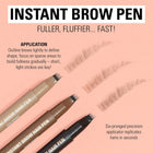 MAKEUP REVOLUTION INSTANT BROW PEN DARK BROWN 1,8 ML – متجر إلكتروني