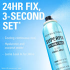 MAKEUP REVOLUTION SUPERFIX HYDRA COOL PREP + FIX CONTINOUS FIXING MIST 150 ML – buy online