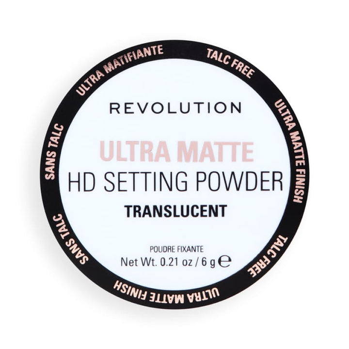 ULTRA VELVET HD MATTE LOOSE SETTING POWDER TALC FREE TRANSLUCENT 6 ML