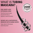 MAKEUP REVOLUTION WRAP LASH TUBING MASCARA BROWN 9 ML – free delivery