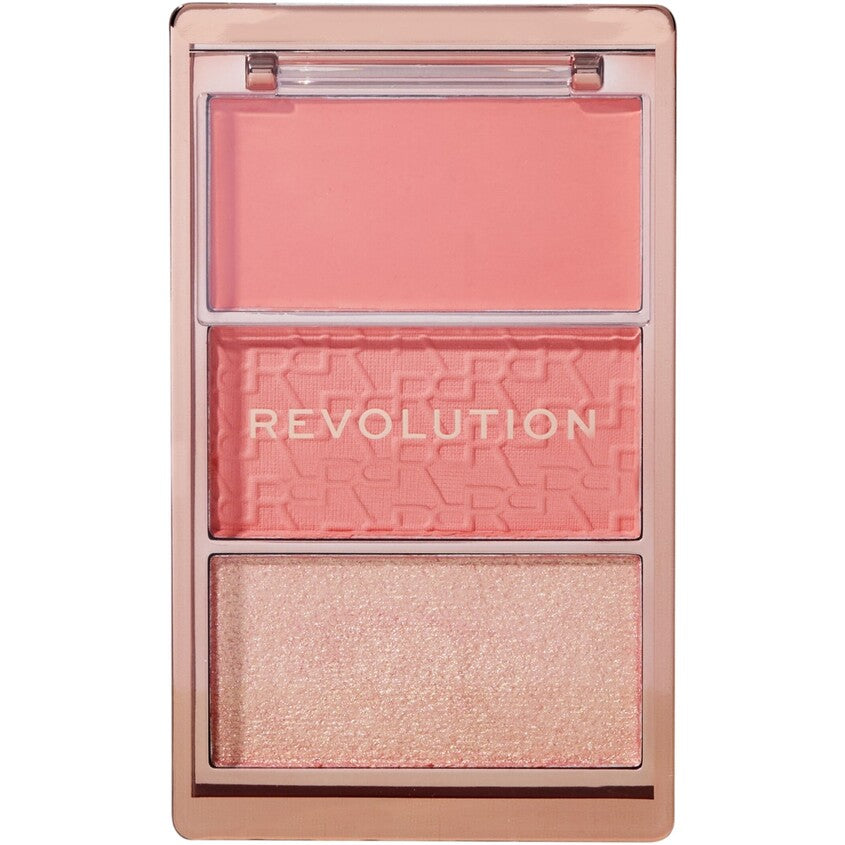 MAKEUP REVOLUTION BLUSH ICON PALETTE AUTHENTIC PEACH 3 GR – buy online