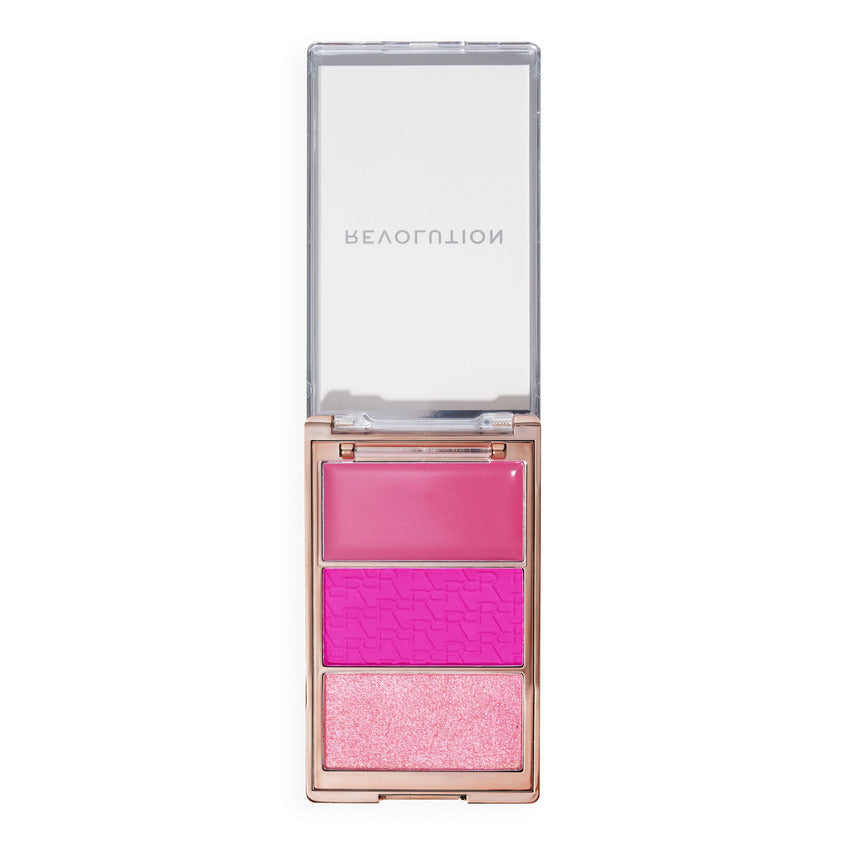MAKEUP REVOLUTION BLUSH ICON PALETTE HOT PINK FLAG 3 GR – buy online