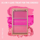 MAKEUP REVOLUTION BLUSH ICON PALETTE HOT PINK FLAG 3 GR – free delivery