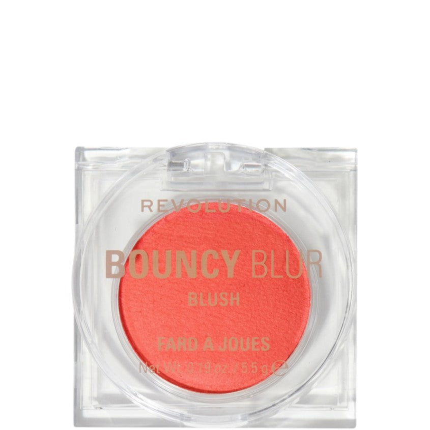 MAKEUP REVOLUTION BOUNCY BLUR BLUSH CORAL BLUR BURST 5,5 GR – صورة 6