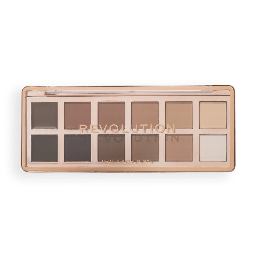 MAKEUP REVOLUTION THE MASTER ICON MATTE NUDES PALETTE 1 PCS – buy online