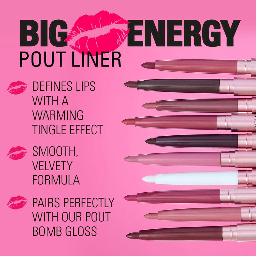 MAKEUP REVOLUTION POUT BOMB PLUMPING LIP LINER BURNT CHERRY RED 0,2 GR – buy online