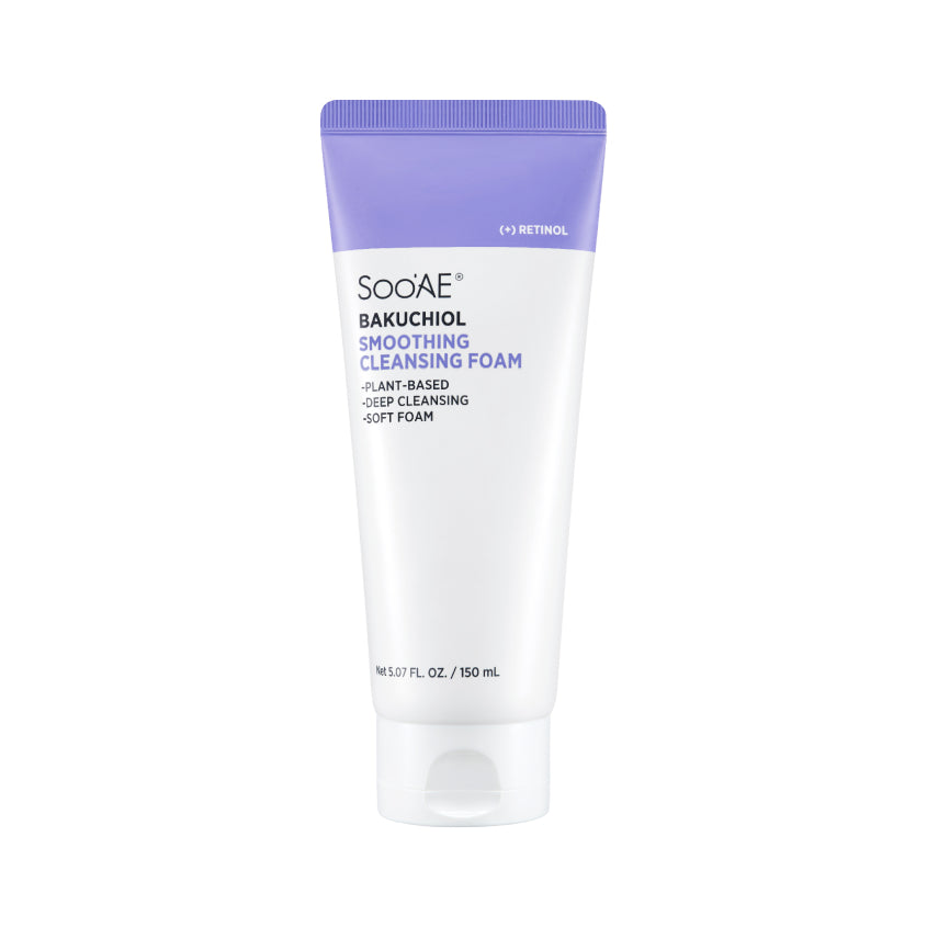 SOO'AE BAKUCHIOL SMOOTHING CLEANSING FOAM 160G