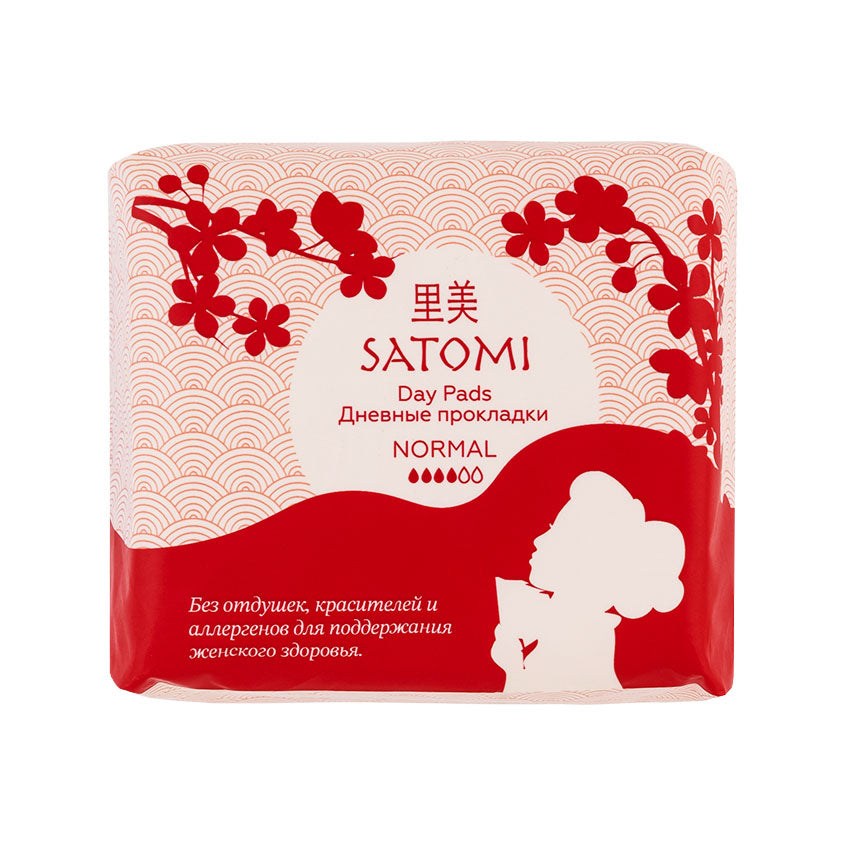 SATOMI Day Pads Normal 10pcs