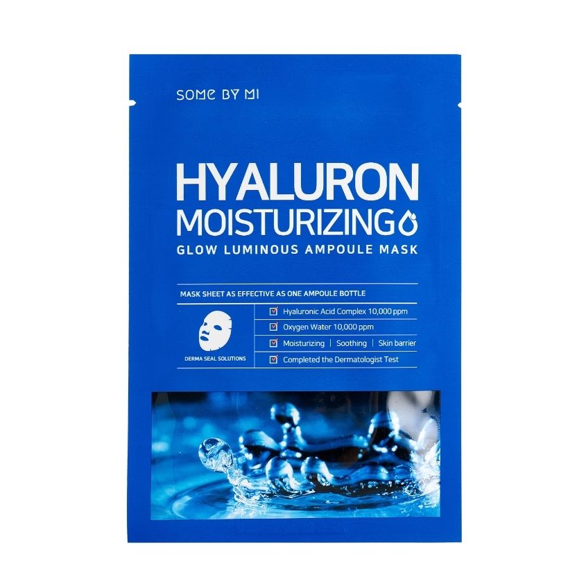 SOME BY MI MOISTURIZING GLOW LUMINOUS AMPOULE MASK 25ML – buy online