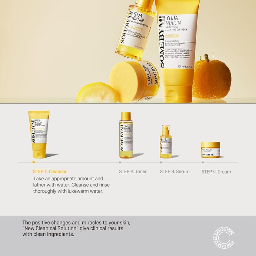 SOME BY MI YUJA NIACIN BRIGHTENING ALL-IN-ONE CLEANSER 100ML – توصيل مجاني
