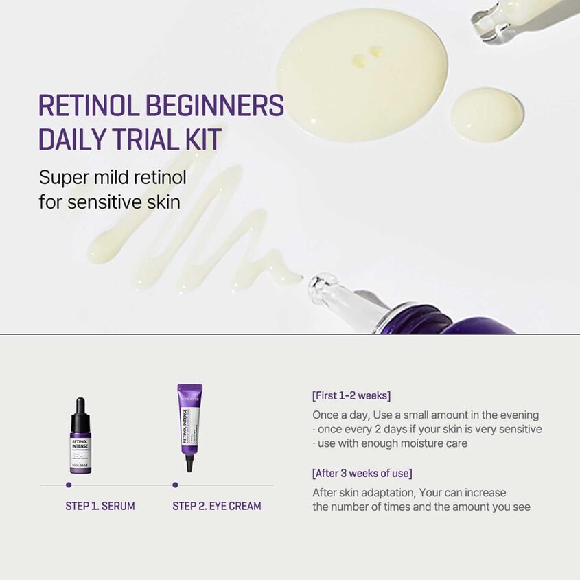 SOME BY MI RETINOL INTENSE TRIAL KIT (2COMPONENTS) SET – صورة 8