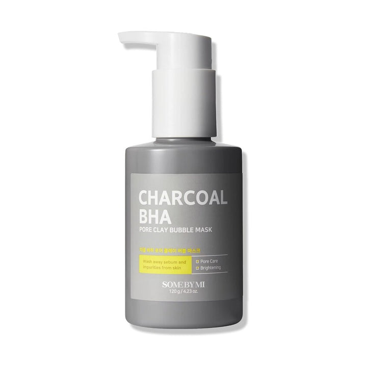 Charcoal Bha Pore Clay Bubble Mask