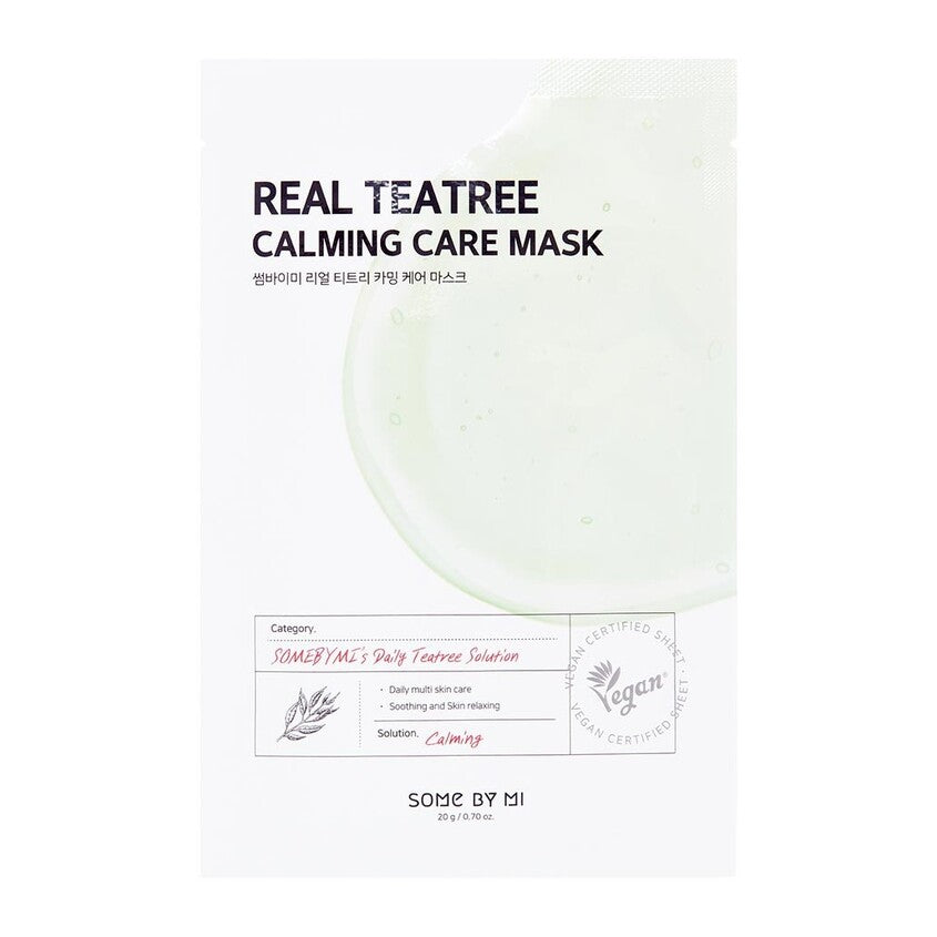 SOME BY MI REAL TEATREE CALMING CARE MASK 1PC