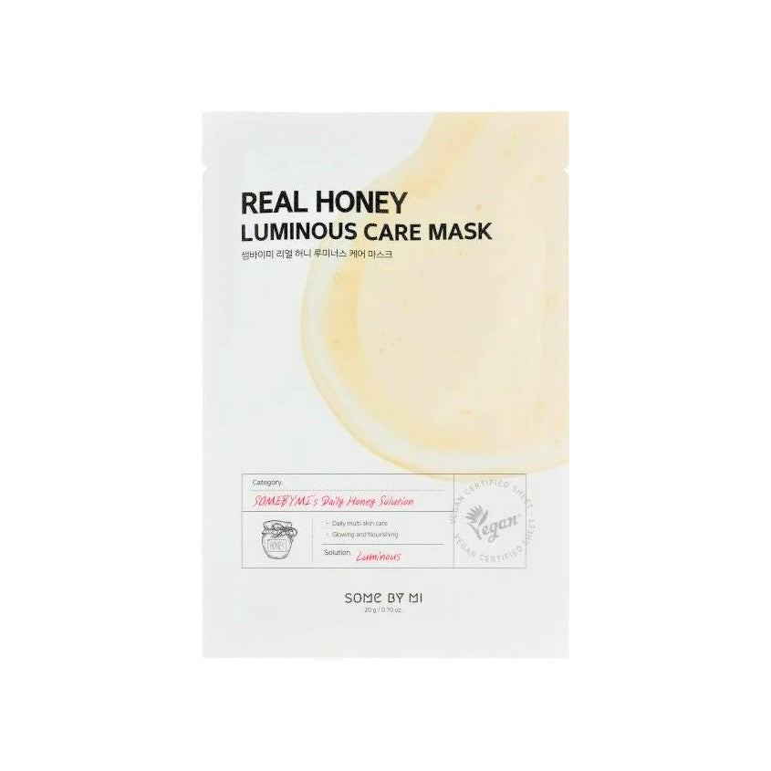 SOME BY MI REAL HONEY LUMINOUS CARE MASK 1PC