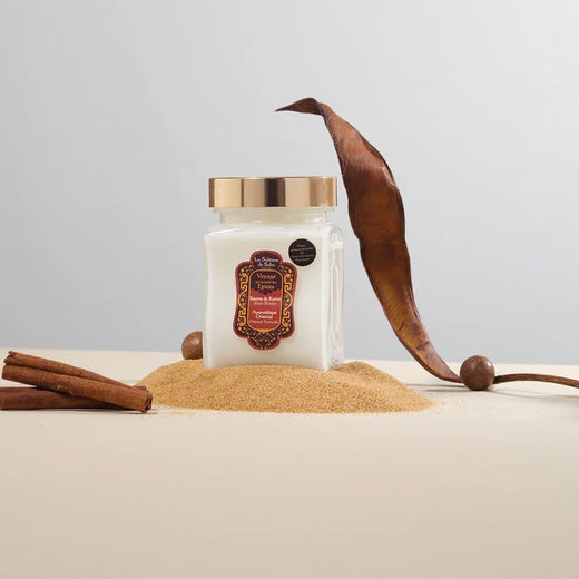 Shea Butter for Body and Hair Amber, Vanilla, and Patchouli Voyage Epices