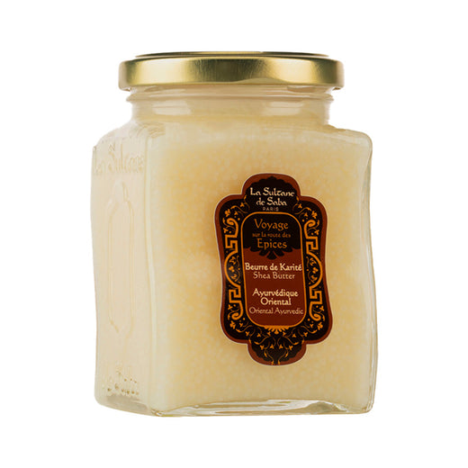 Shea Butter for Body and Hair Amber, Vanilla, and Patchouli Voyage Epices