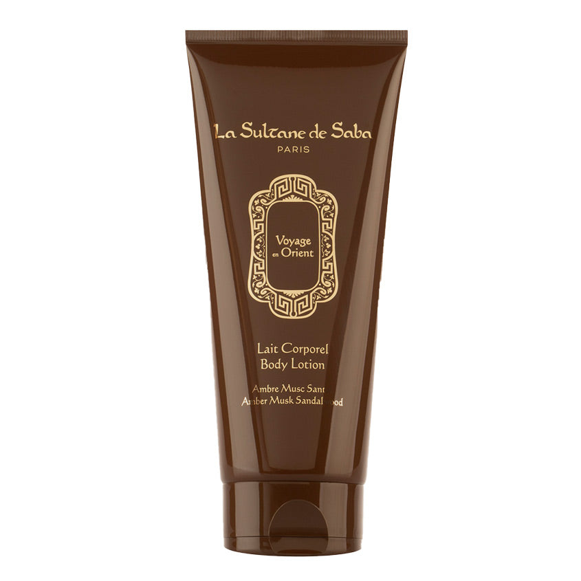 Voyage Orient Body Lotion Amber, Musk, and Sandalwood