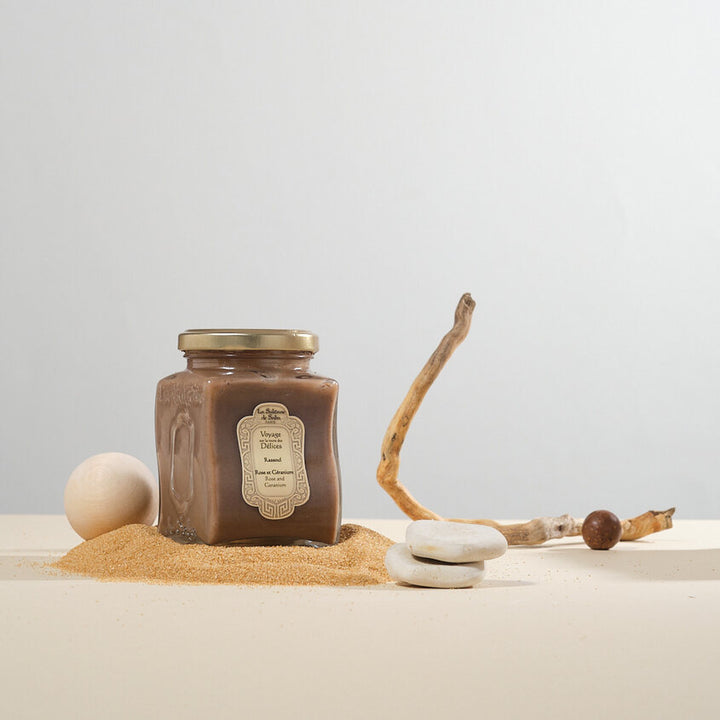 Clay-Based Mask (Rhassoul) for Face, Hair, and Body Voyage Delices