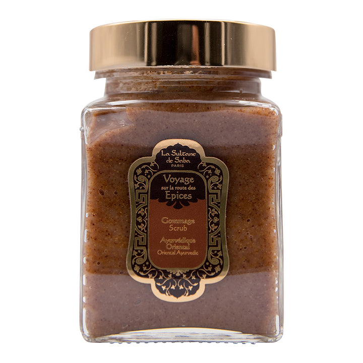 Body Scrub Amber, Vanilla, Patchouli Voyage Epices