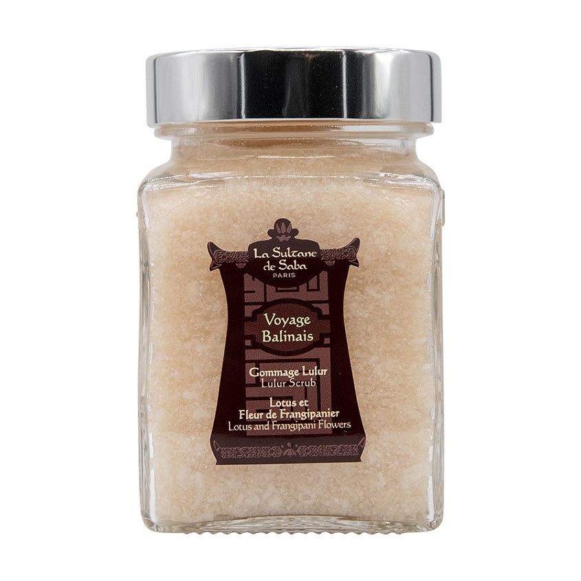 Coconut-Rice Body Scrub Lotus and Frangipani Voyage Balinais Lulur Scrub