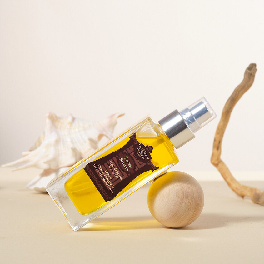 Body Oil Lotus and Frangipani Voyage Balinais Beauty Oil