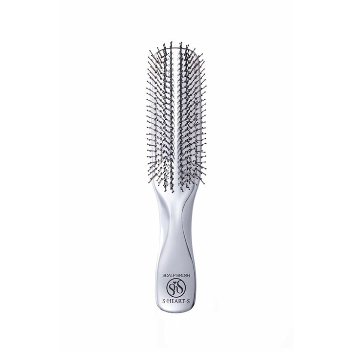 Scalp Brush Plus for Professional Long - Silver