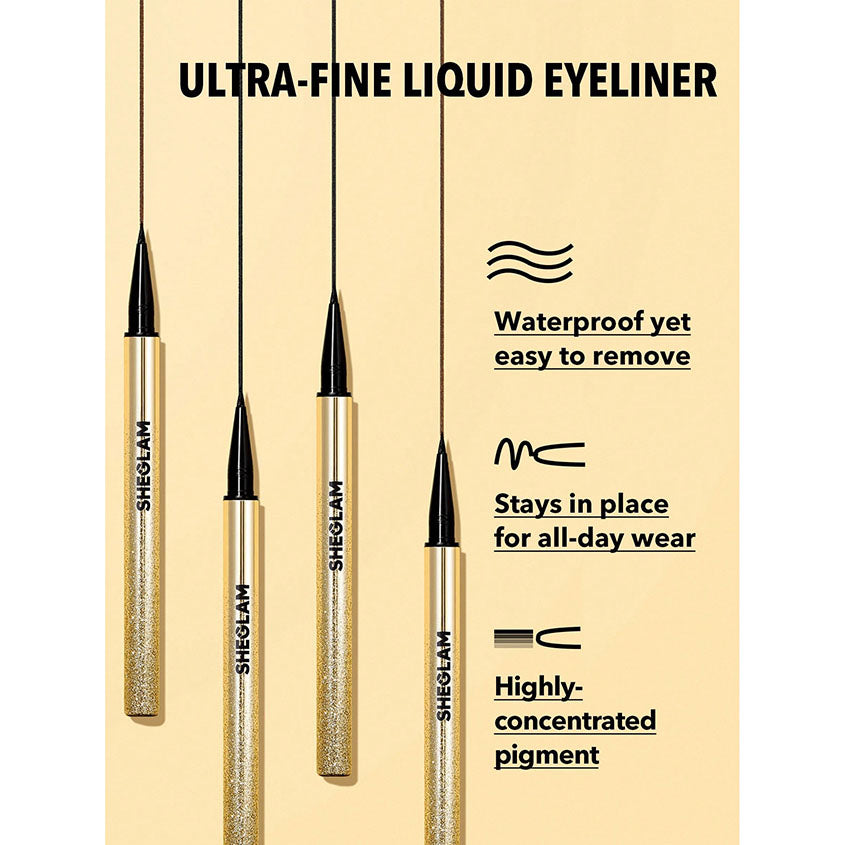 Line & Define Waterproof Liquid Eyeliner