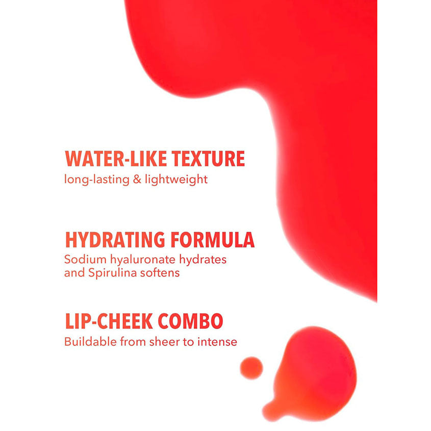 SHEGLAM FOR THE FLUSH LIP & CHEEK TINT-CHERRY PICKED
