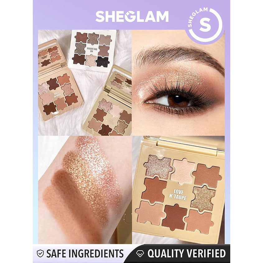 Jazy Jigsaw Eyeshadow Palette - Love N' Taupe