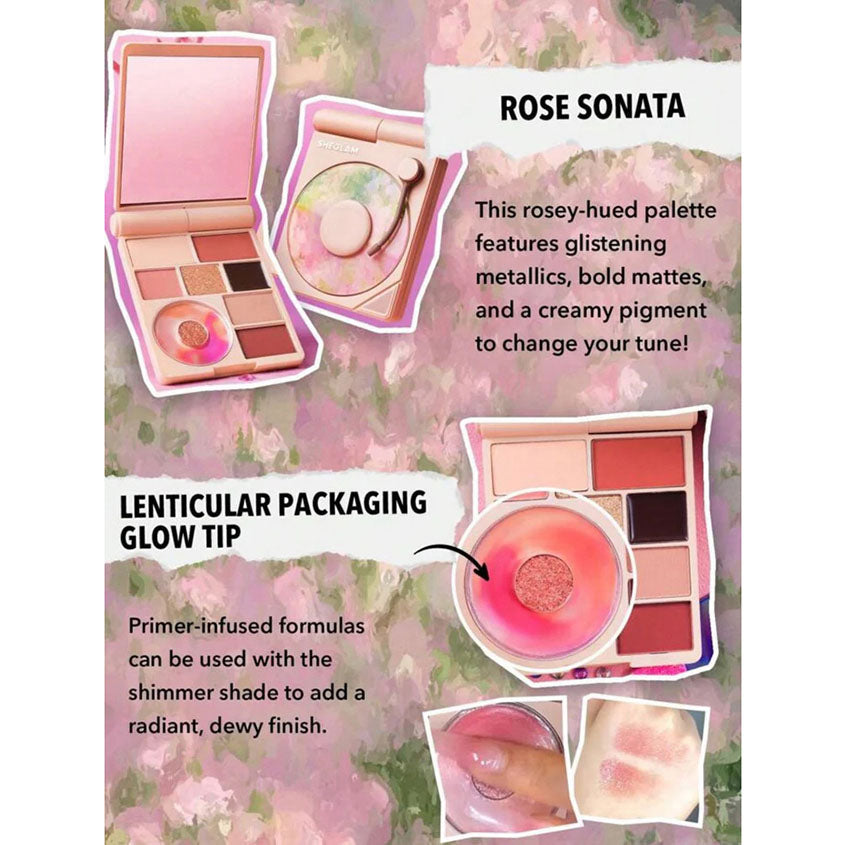 Vinyl Pop Color Palette - Rose Sonata