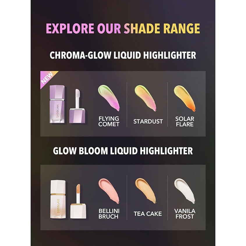 Chroma-Glow Bloom Liquid Highlighter