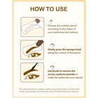 SHEGLAM GENIUS EYEBROW STAMP-CHOCOLATE – صورة 5
