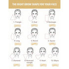SHEGLAM GENIUS EYEBROW STAMP-CHOCOLATE