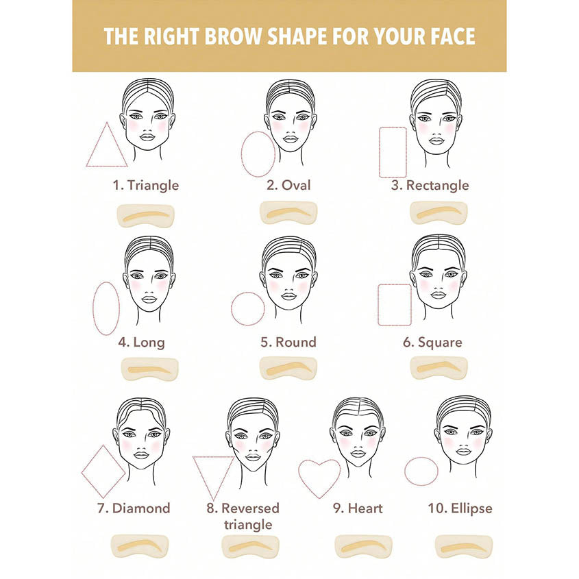 SHEGLAM GENIUS EYEBROW STAMP-CHOCOLATE