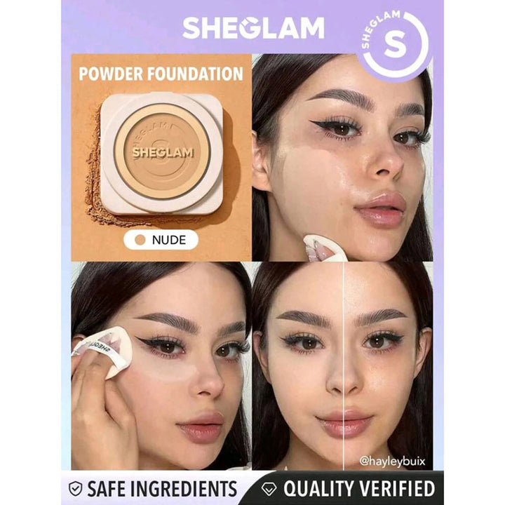 Skin-Focus High Coverage Powder Foundation